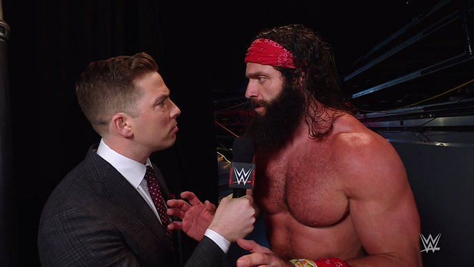 Elias backstage on RAW